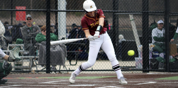 A Gannon Knight getting ready to knock the ball out of the park.